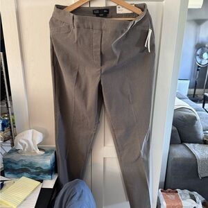 Reitmans Brown and Cream Houndstooth Pants